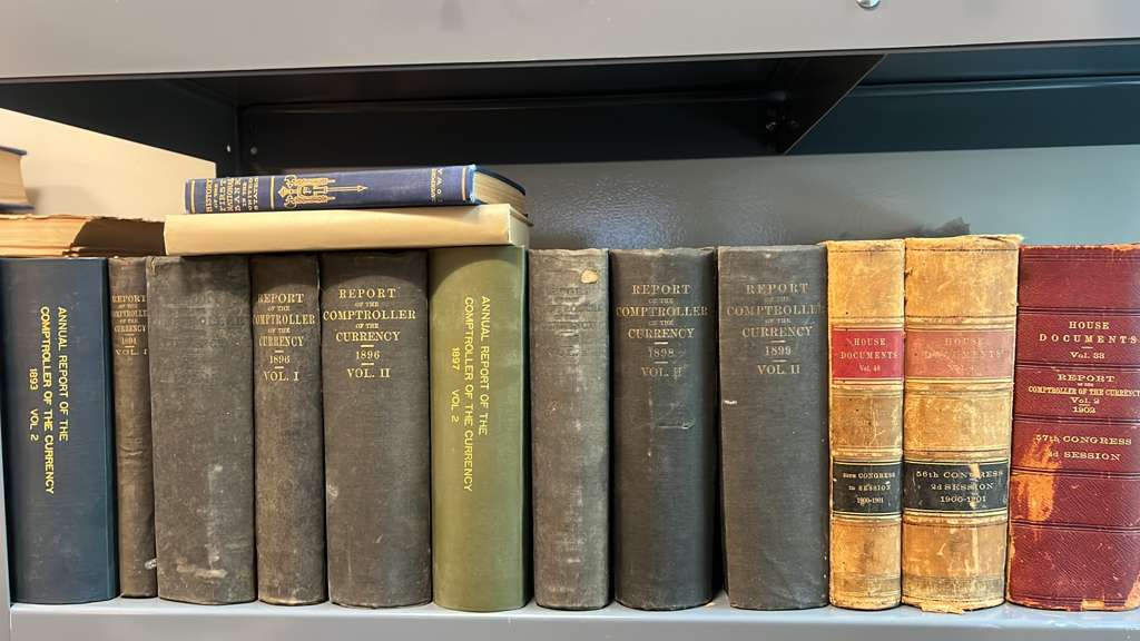 The Huntoon-Raymond set of Comptroller of the Currency Annual Reports